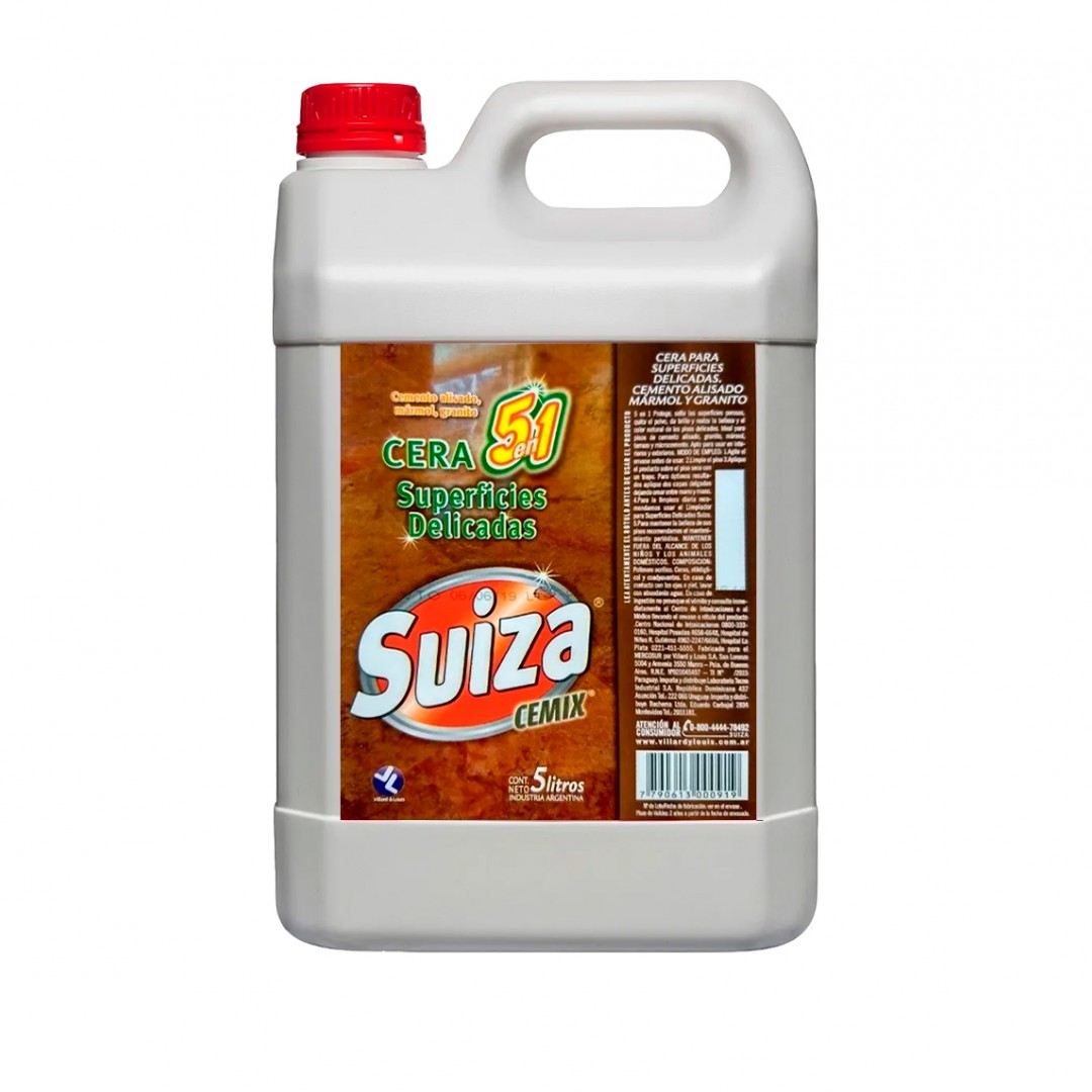 CERA SUIZA CEMIX 5 EN 1 SUPERFICIES DELICADAS